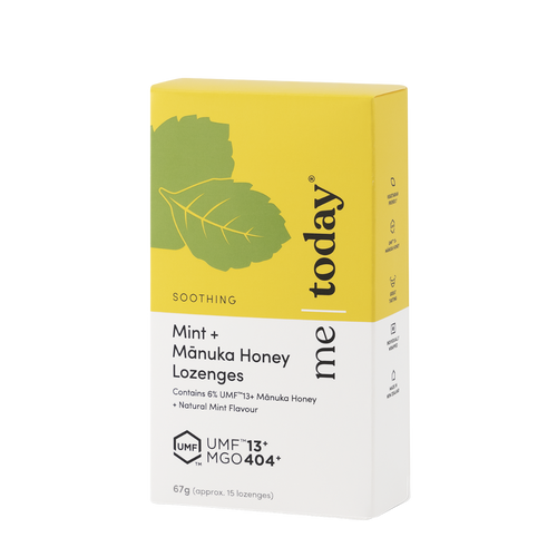 Soothing Mint and Mānuka Honey Lozenges