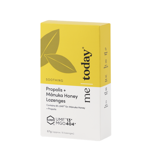 Soothing Propolis and Mānuka Honey Lozenges