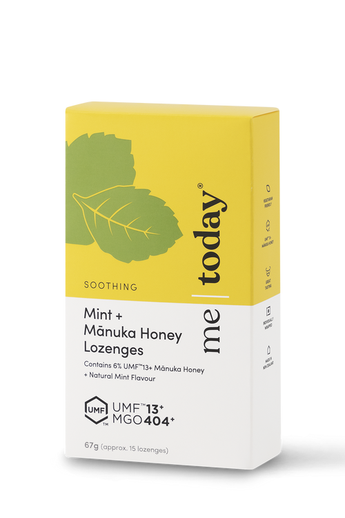 Soothing Mint and Mānuka Honey Lozenges