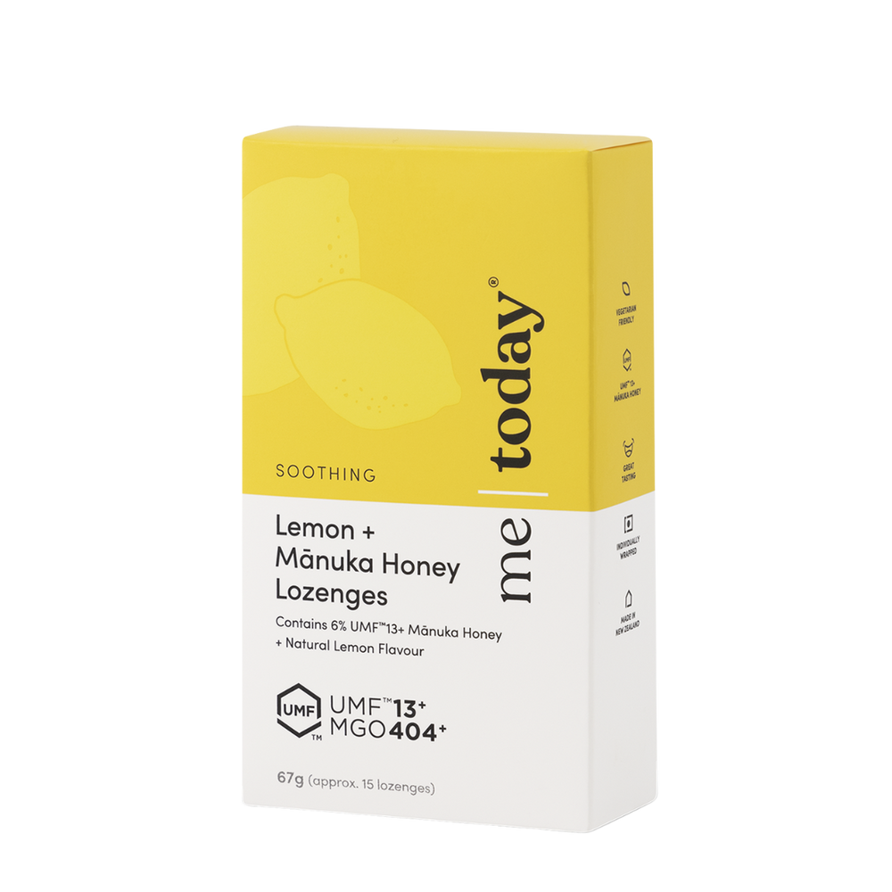 Soothing Lemon and Mānuka Honey Lozenges