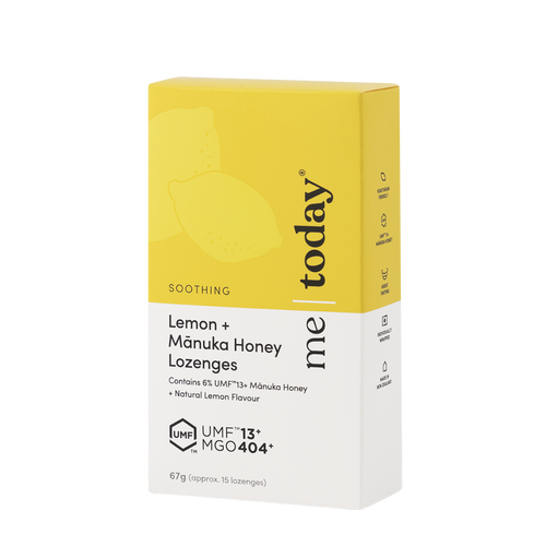 Soothing Lemon and Mānuka Honey Lozenges