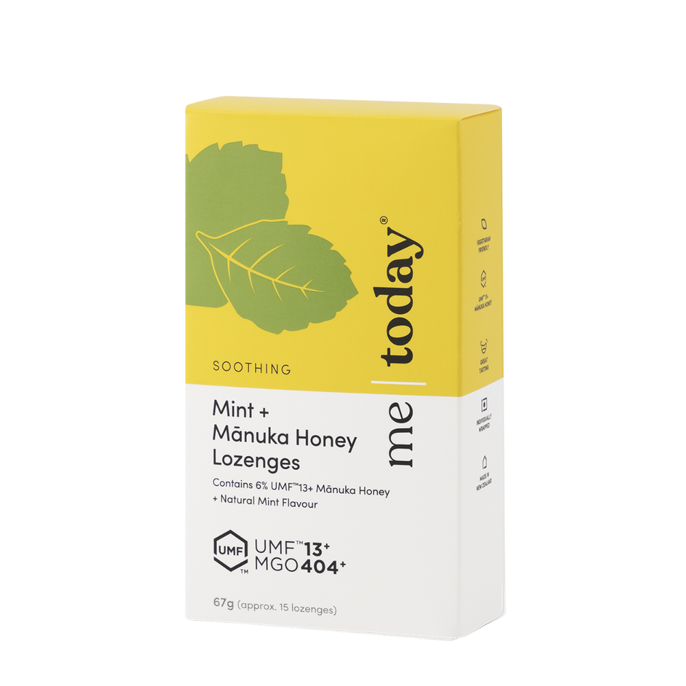Soothing Mint and Mānuka Honey Lozenges