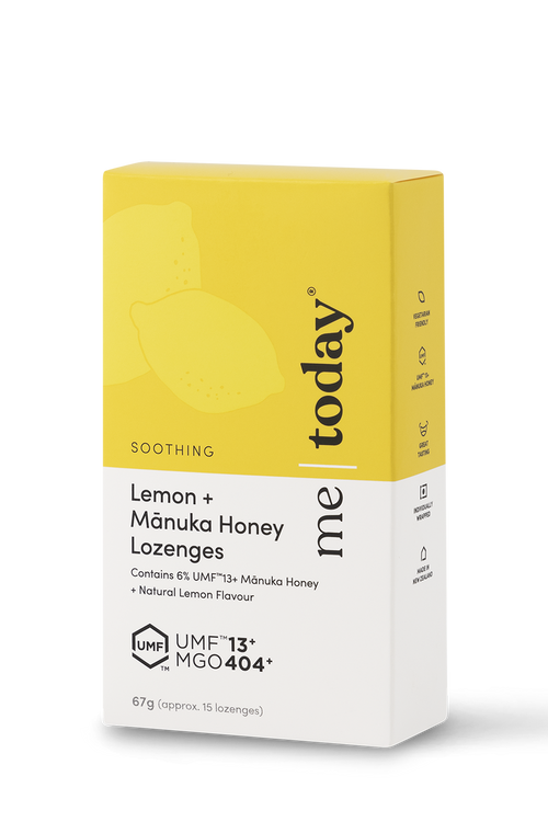 Soothing Lemon and Mānuka Honey Lozenges